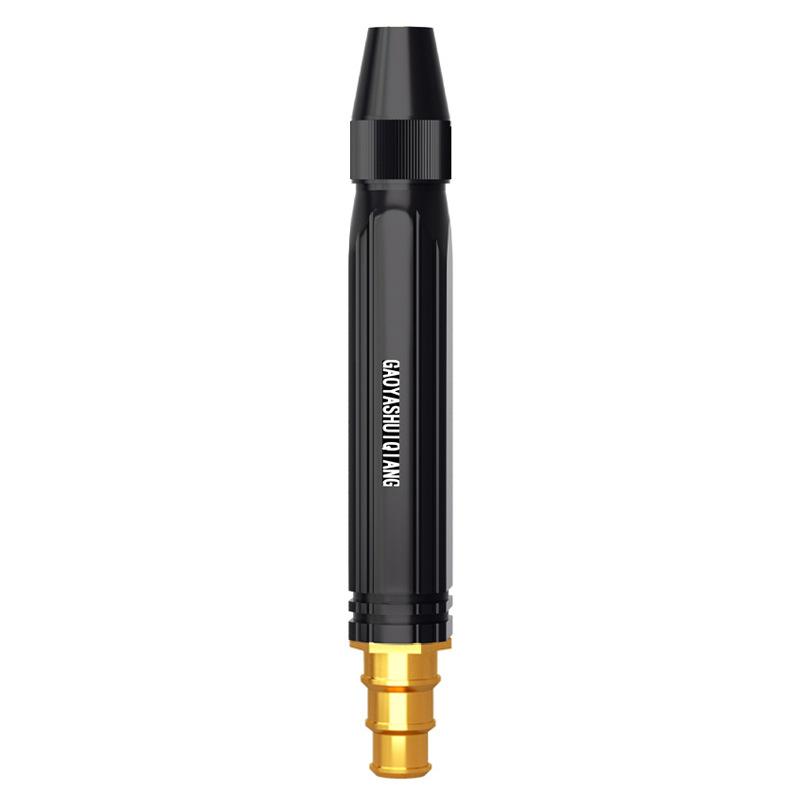 

High-pressure Water Gun Black Pagoda Alloy Nozzle Plastic Body Direct Spray Car Wash Garden Cleaning Portable Durable Heavy-duty