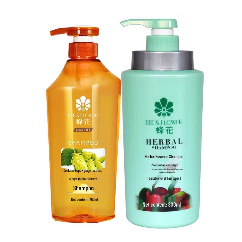 

Bee & Flower Shampoo Duo Set
