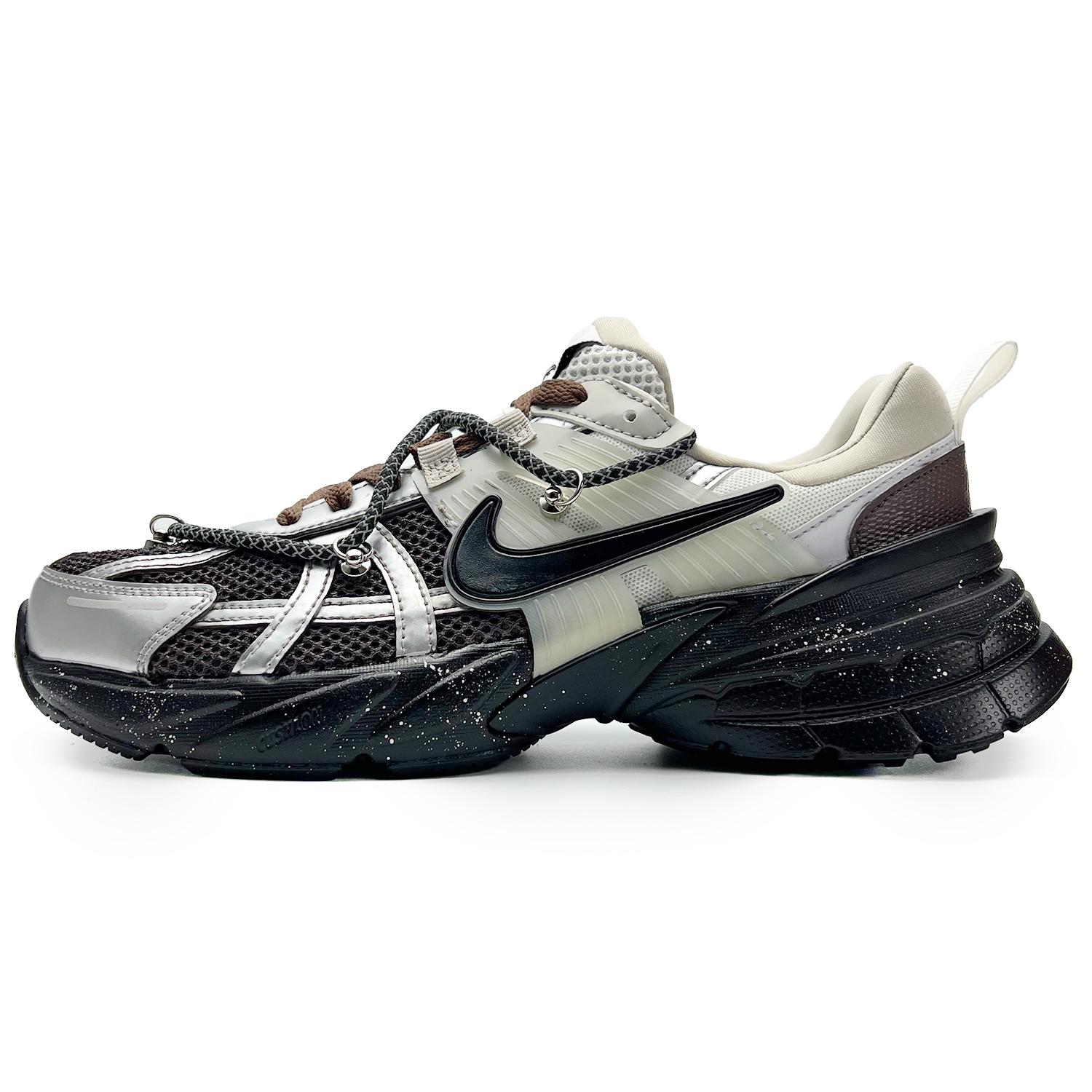 

Nike V2K Run Vintage Cushioning Slip Resistant Abrasion Resistant Low top Running Shoes Women s Dark Brown FD0736-100(Team285-) 40