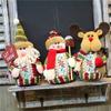 Snowman Doll Merry Chirstmas Decor For Home Table  Elk Doll Christmas Ornaments Santa Claus Navidad Gift Happy New Year
