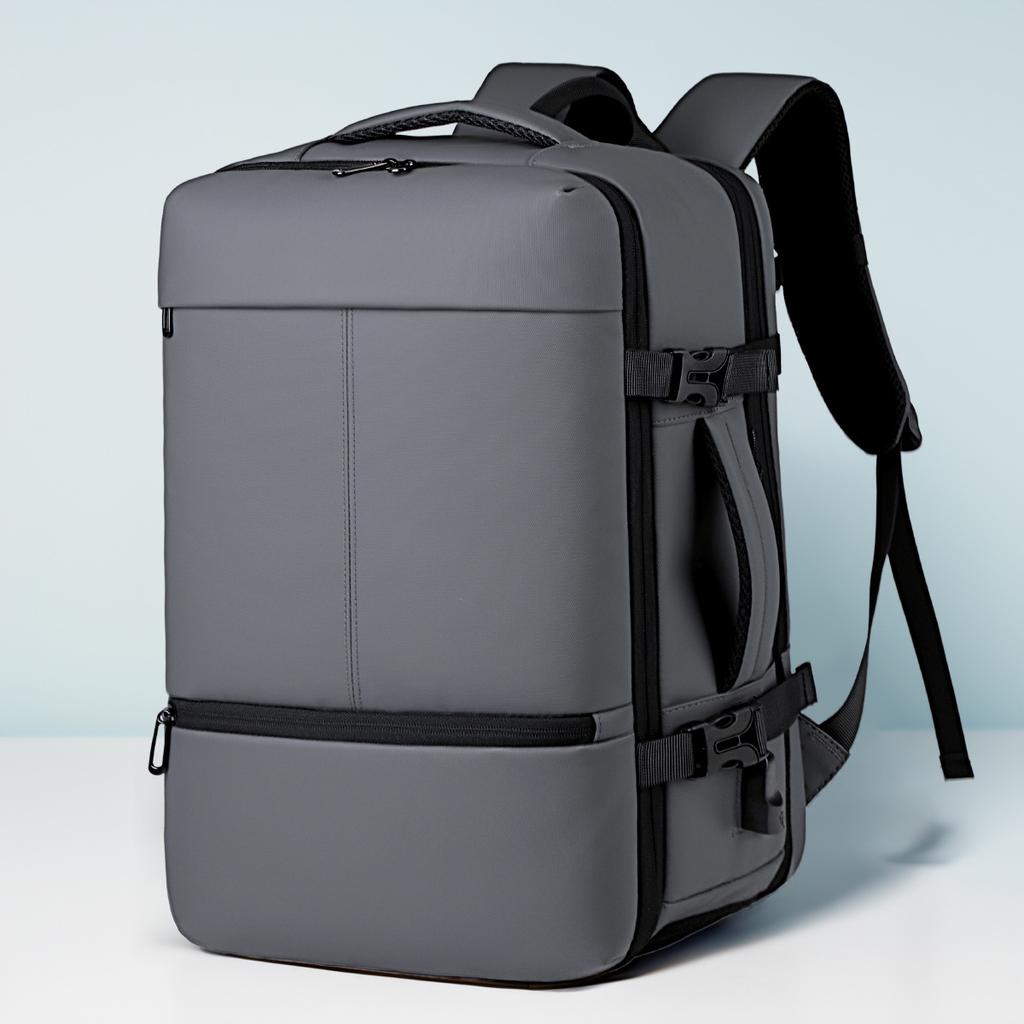 Schoolbag Large Capacity Multi-Pocket Casual Backpack Business Travel Computer Bag Lightweight Extended Commuter Travel Storage Bag