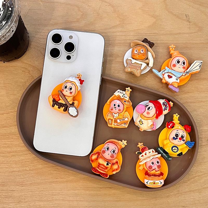Foldable Cartoon Star Phone Holder with Retractable Airbag