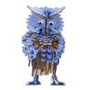 3D Wooden Owl Puzzle Jigsaw Woodcraft Kit DIY Construction Model Puzzle Toys for Children and Adults