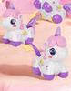 Unicorn Toy for Girls: Rechargeable Rotating Electric Light-Up with Music