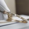 BV Snake Bone Premium White Fritillary Bracelet Light Luxury Personality Jewelry Premium Light Luxury Niche Design Bracelet