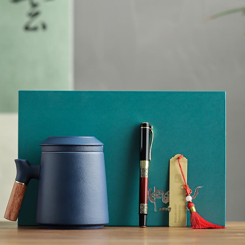 High-Value Ceramic Souvenir Mug: Office & Tea Brewing Cup