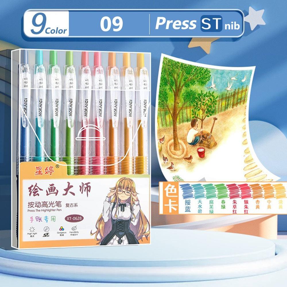 

DIY Scrapbook Painting Кольорова гелева ручка 81 колір Кольоровий малюнок Doodling Pen School Office 09