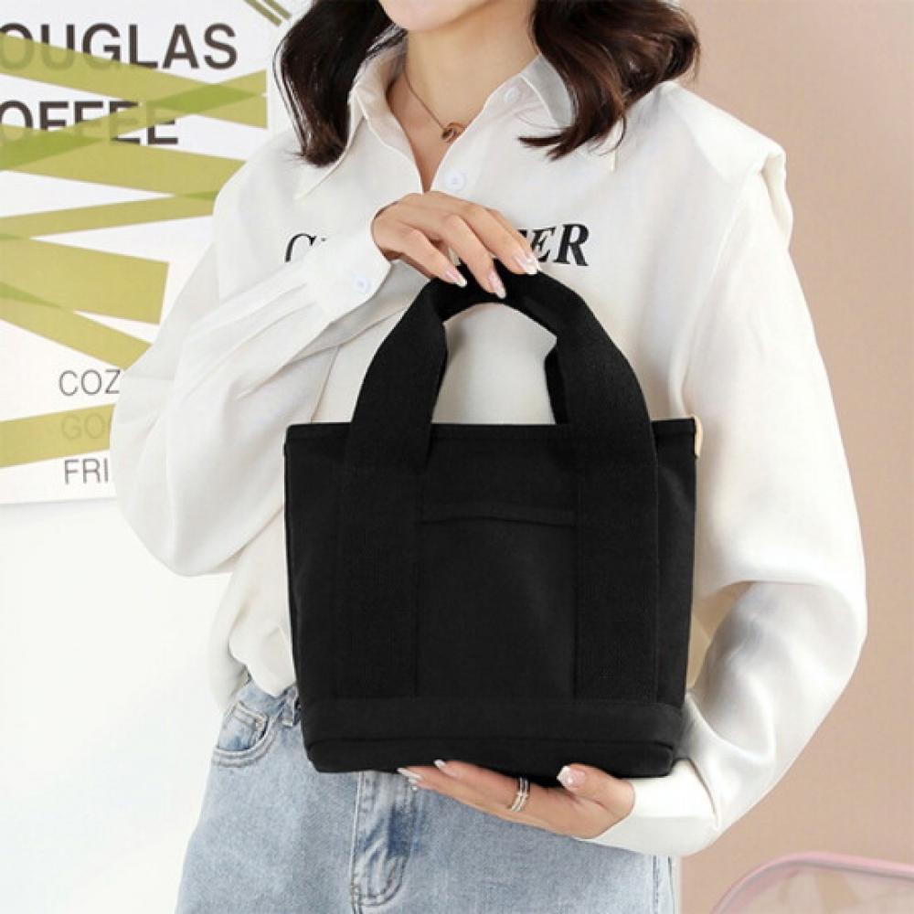 New ArrivalS Open Run Women S Square Simple canvaS Tote Bag