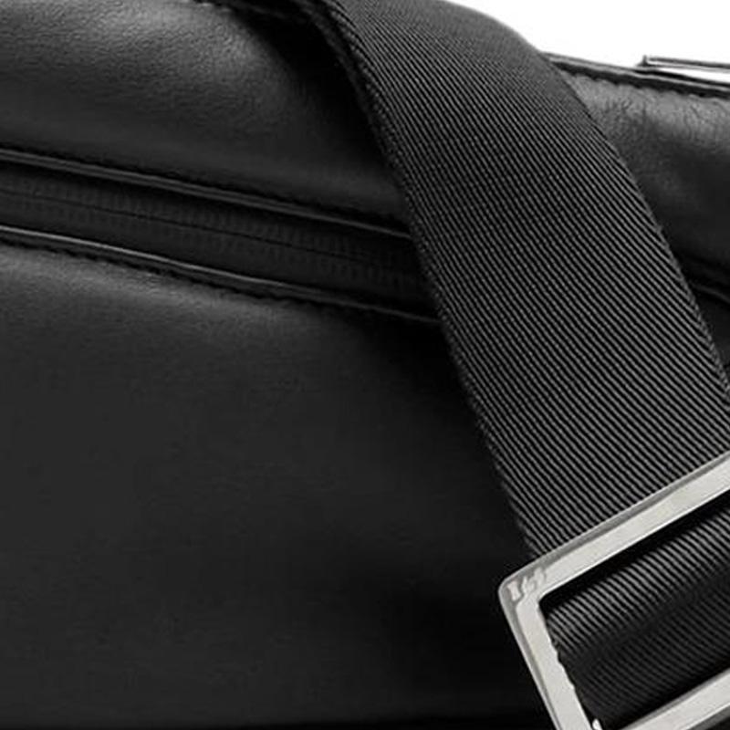 Burberry Leather Sling Crossbody Bag Black Adjustable Strap, Casual Daily Use 80784021