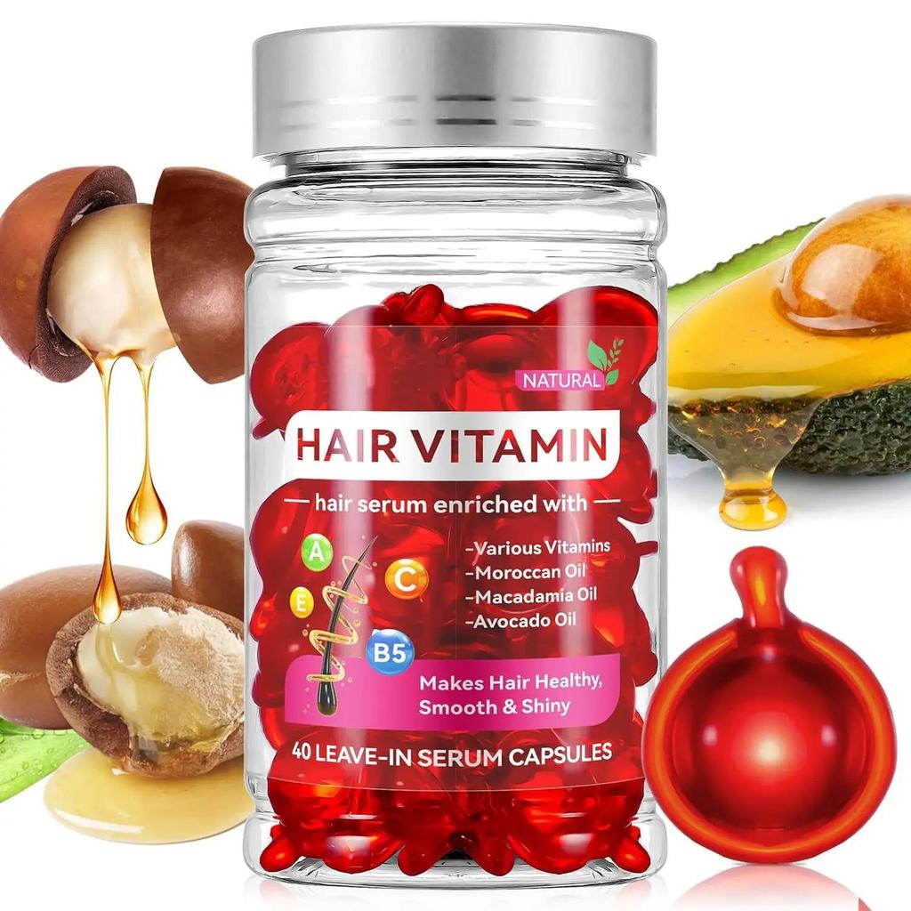 Biotin Hair Soft Candy Hair Care Essence Essential Oil Drops And Smooths To Improve Hairliness