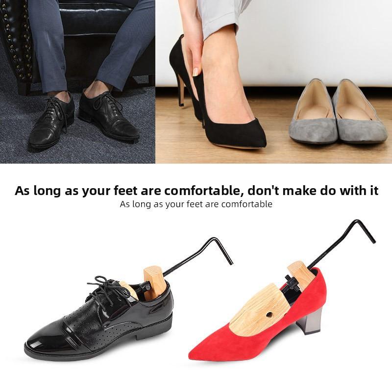 Pine Adjustable Flat-soled High-heeled Setting Device Wooden Shoe Support Shoe Last Expander Unisex Shoe Support