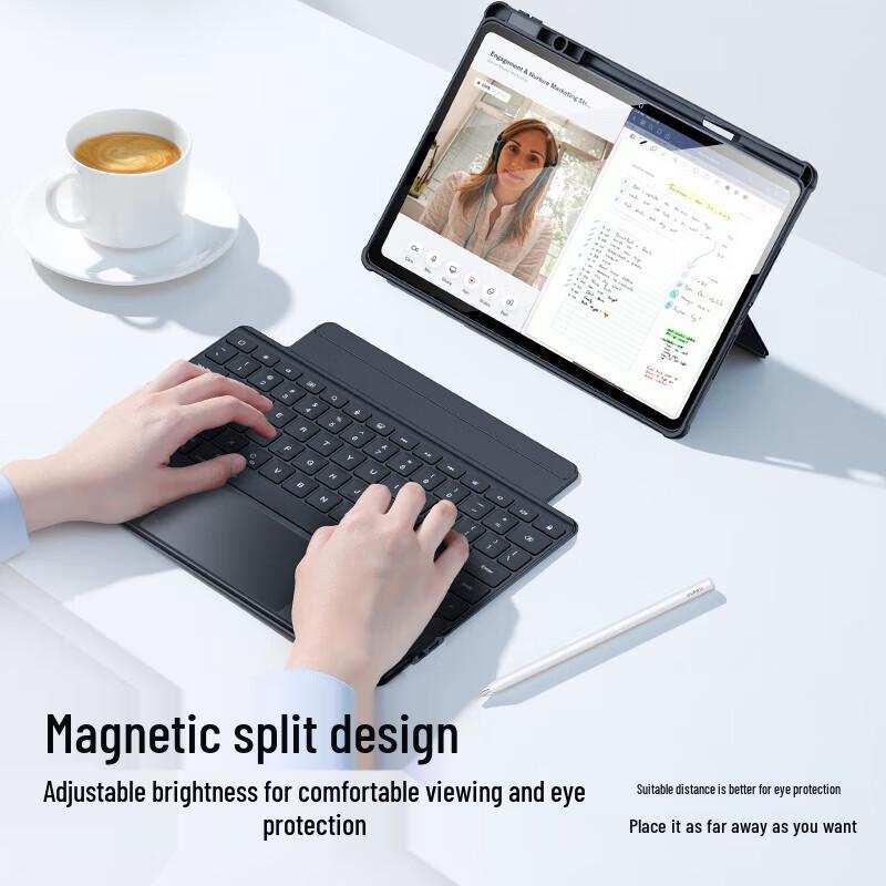 ShineMore Magnetic Detachable Keyboard Case for Huawei MatePad