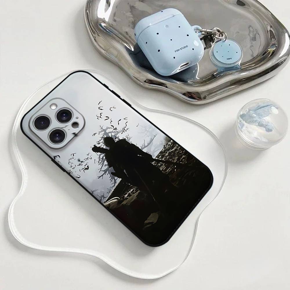 Black Myth Wukong Games Phone Case Phone Case For Iphone 17 16 15 11 13 14 Pro Max X Xr Xs Max 12mini Black Shell Cover Case