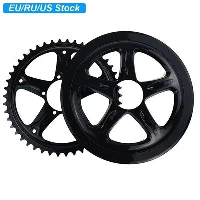 BAFANG BBSHD Kettenblatt 42T 46T Aluminiumlegierung Elektrofahrrad Kettenblatt für BBSHD Mittelmotor Ersatzritzel 1000W