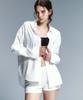 Beulaiteun Boyfriend Loose Fit Shirt White