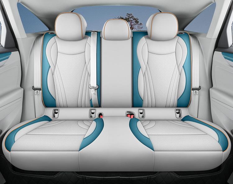 2024 VW ID.7 First Edition Leather Seat Covers - All-Season, Full Surround Design