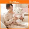 Kids Lamb Plush Dolls With Flowers And Lace Scarf Decor For Girls And Boys Soft Sleeping Pillow Gift