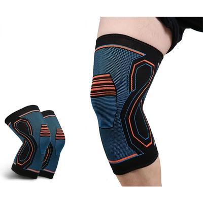 Brace Workout Knee Support for Joint Pain Relief Running Biking Basketball Knitted Knee Sleeve for Adult Compression Knee