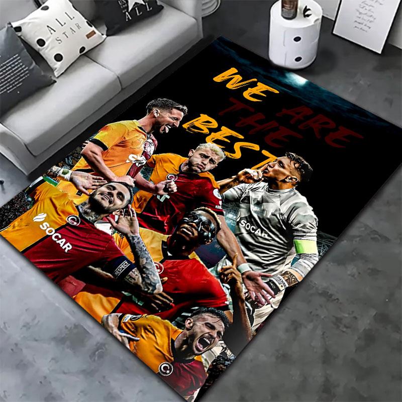 Galatasaray SK Carpet Rug for Living Room Bedroom Home Sofa Decoration,Kids play Non-slip Floor Mat