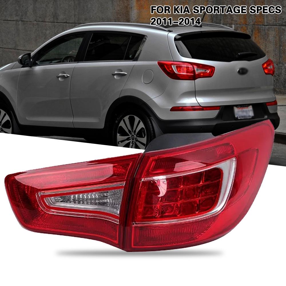 Achterlicht voor Kia Sportage 2011-2014: Rem-, Achteruitrij-, Richtingaanwijzer Assemblee