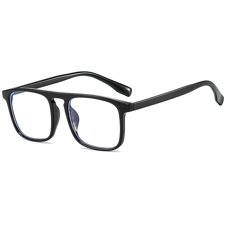 New anti-blue glasses, men's and women's computer mobile phone flat glasses, plain decorative glasses