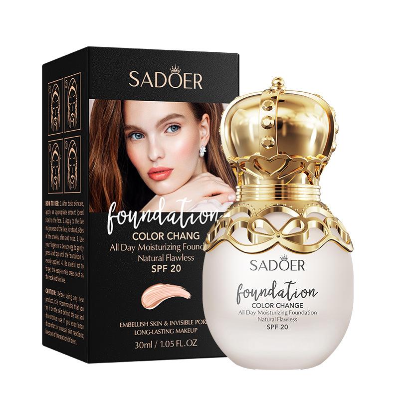 

Рідка тональна основа, що змінює температуру, консилер, довготривалий зволожуючий BB-крем для природного контуру, легкий CC крем-праймер для макіяжу обличчя Skin Color