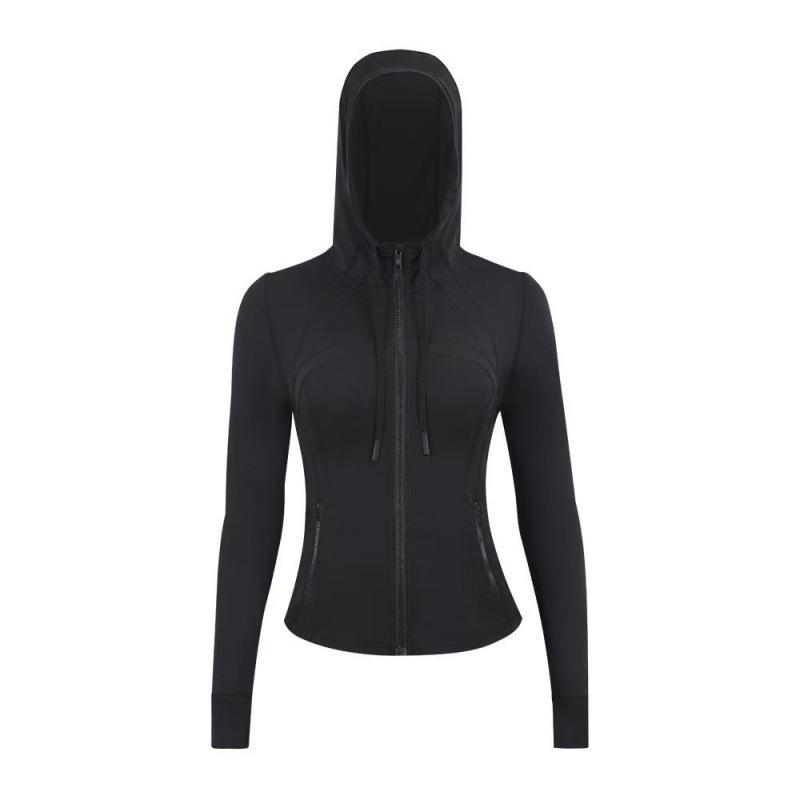 Lulu Original Women's Breathable Yoga Jacket - Spring/Autumn Fitness Top