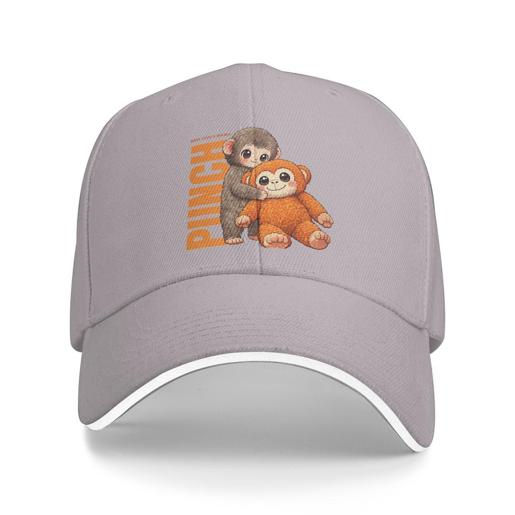 Monkey Punch Baseball Cap  Outdoor Sport Adjustable Trucker Hat Unisex Adult Fashion Design Baseball Caps