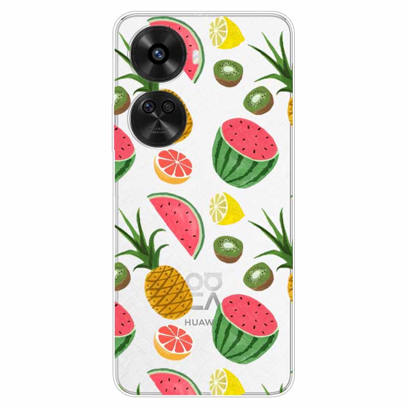 For Huawei Nova 12 SE Case Soft Girl Shockproof Phone Cover for Huawei Nova 12SE Case BNE-LX1 TPU Clear Transparent Silicone