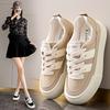 Soft platform canvas shoes spring and summer new retro maternity sports shoes