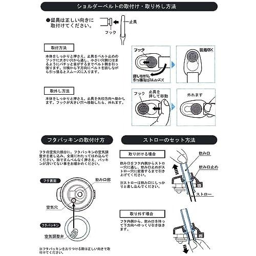 Skater Double-Handed Stainless Steel Water Bottle with Straw, Baby Mug, Dinosaur Picture Book, 350ml, STWM3N-A