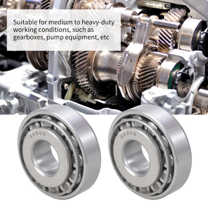 Practical Sturdy Steel Tapered Roller Bearing 15mm 42mm Diameter for Automotive and Pump Systems Installation Designs