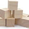 Holzwürfel Kinderspielzeug Bausteine, Mathe-Lehrmittel, DIY-Modellpuzzle, Buchenholz.