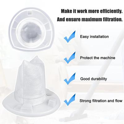 4Pcs Replacement Filters Handheld Vacuum Filters Reusable Washable Simple Installation Vacuum