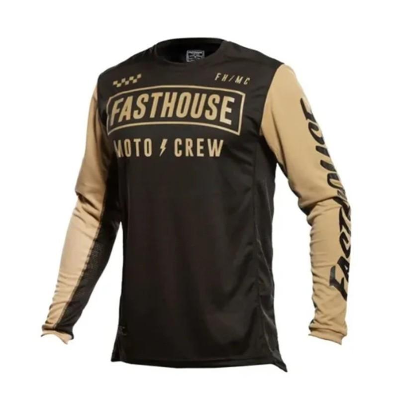 FASTHOUSE Schnelltrocknendes Langarm-Radtrikot Mountainbike Downhill-Rennen Outdoor-Trail-Fahren