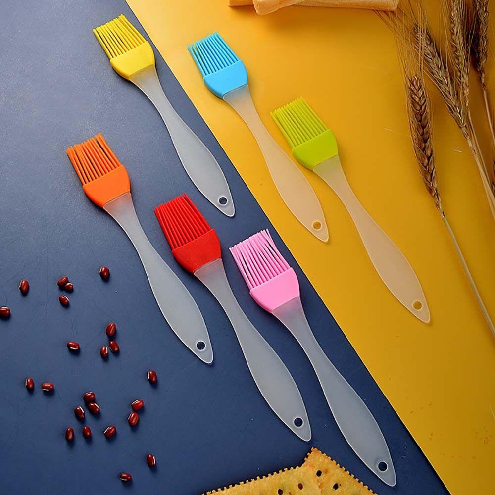 1Pcs Barbecue Silicone Oil Brush High Temperature Resistant Baking Brushes Durable Barbecue Brush