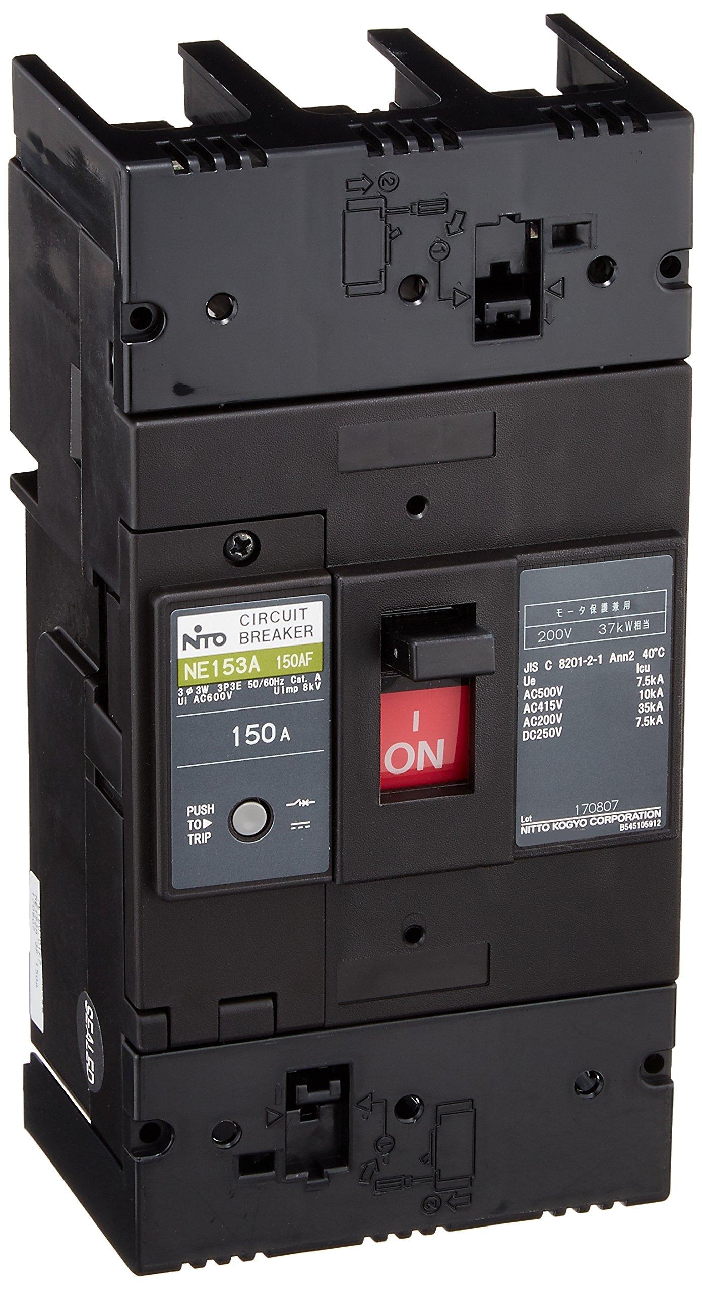 

Nitto Kogyo Circuit Breaker (Economical Type) NE153A3P150A