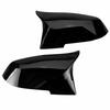 Gloss Black Wing Mirror Cover Caps For Bmw 3/4 Series F20 F21 F22 F30 F32 F36