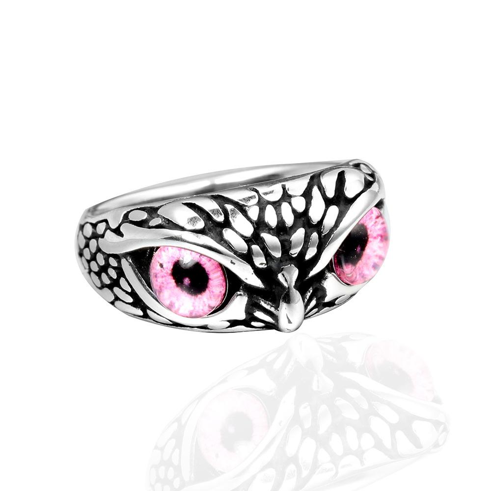 Personality Trend Ring, Vintage Halloween Owl Ring, European and American Ring 2026