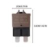 E39 Car Resettable Fuse Blade Circuit Breaker Overcurrent Protector 32VDC 5A-20A Auto Truck RV Marine Audio Power System Parts