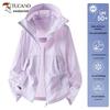 Damen Ice Silk Kapuzen-Sonnenschutzjacke