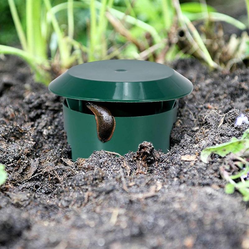1/20pcs Snail Trap Catcher Garden Slug Cage Snail Cage Slug Pest Repeller Reusable Plastic Snail Trap Plants Farm Protector Tool