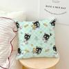 Cute Cartoon Art Chibi Cat C-Chococat Sro Comfort Soft Hogar Pillowcase For Sofa Living Room Bed Home Decor Protective Covers