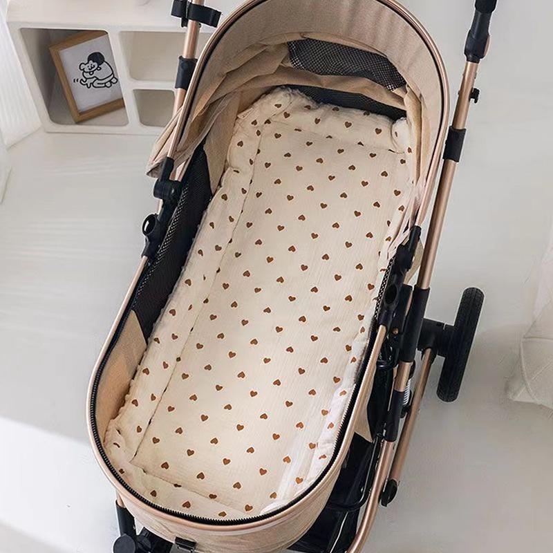 Baby Stroller Seat Cushion Soft Mattress Kids Pushchair Car Mat Stroller Accessories