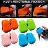 2Pcs Non-Slip Multifunctional Rod Holder Elastic Wall Mounted Fishing Pole Straps Clip  Outdoor