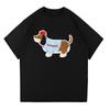 LEMANISM Huang Zihongfan Dachshund Embroidery Heavyweight T-Shirt