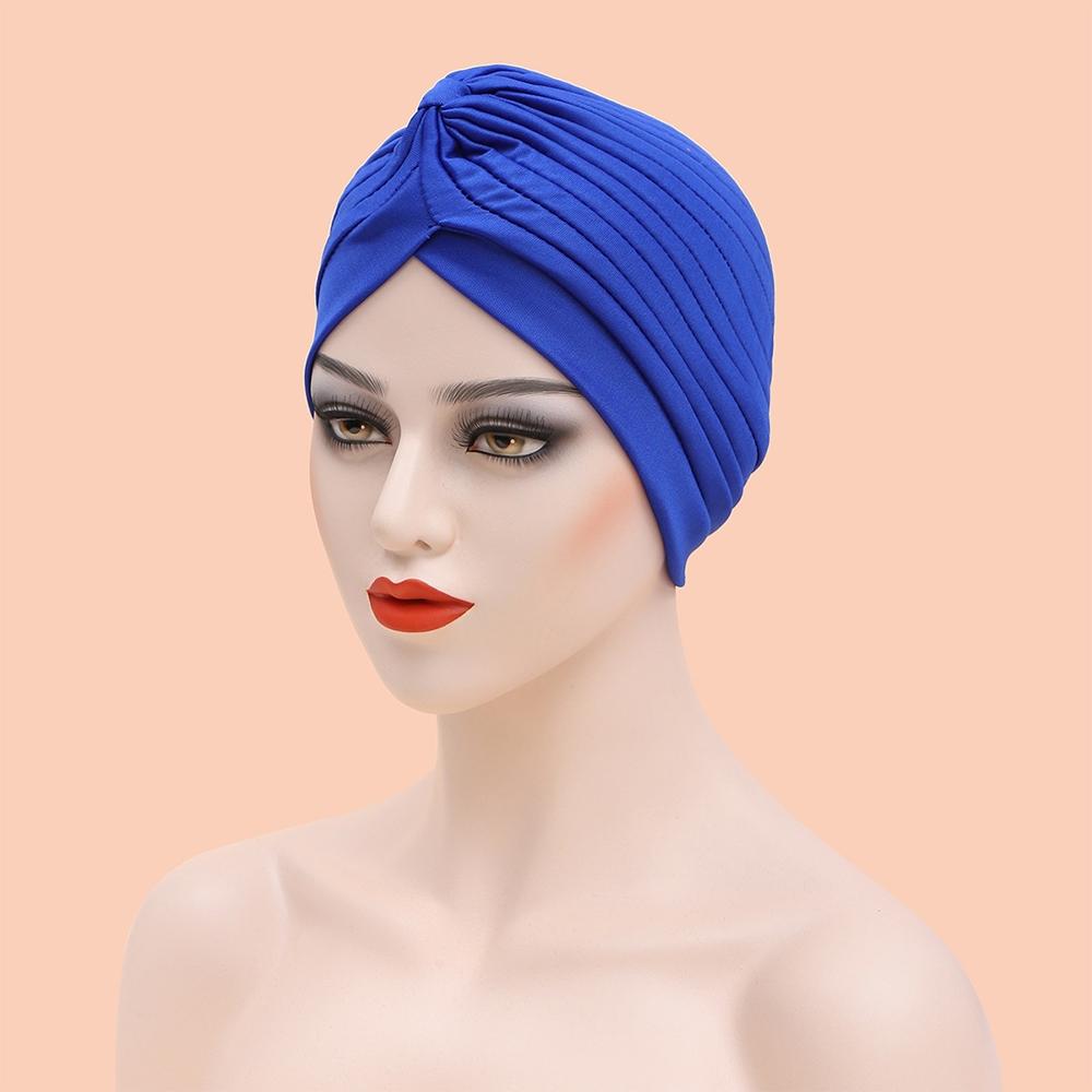 Women's Muslim Head Scarf Turban Cap Stretchable Hat for Hair Loss & Chemo
