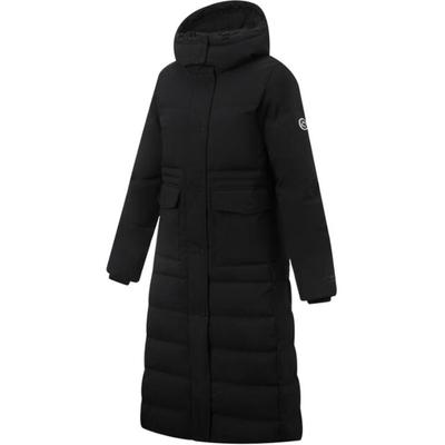 LiNing 600 Fill Power Warm Comfortable Casual Versatile Long Down Jacket Women Outerwear AYMV232-3