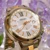Used SEIKO LUKIA Titanium Solar Watch World Time #t404