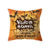 Halloween Theme Pillow Cover Car Office Living Room Sofa Halloween Pumpkin Lantern Decoration Pillow Cover